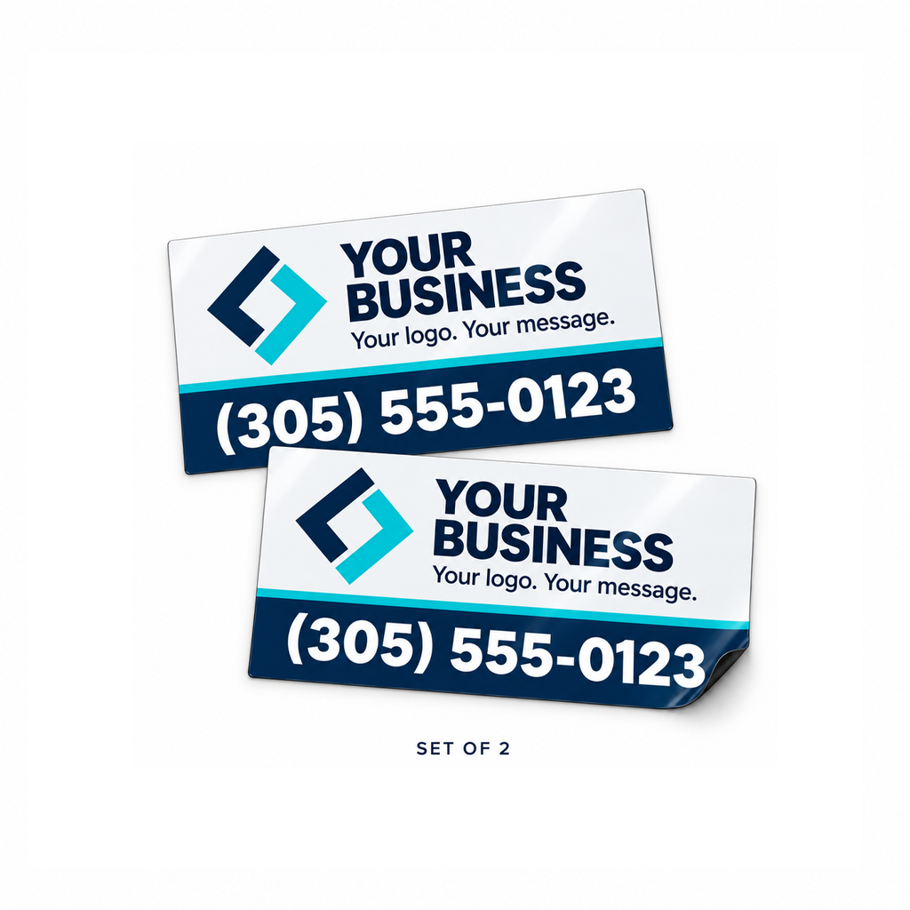Custom Vehicle Magnets - Set of 2 – JCWraphics LLC