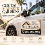 Custom Vehicle Magnets - Set of 2